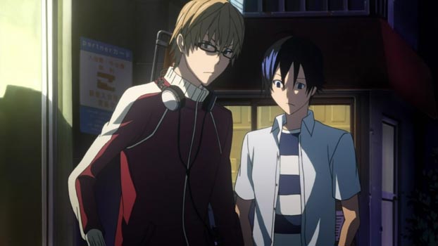 Кадры из аниме Bakuman.